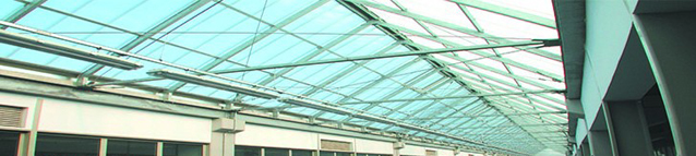 multiwall polycarbonate roofing example